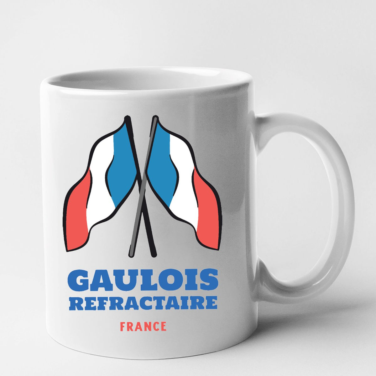 T-Shirt Homme Gaulois Réfractaire | Idée Cadeau Original
