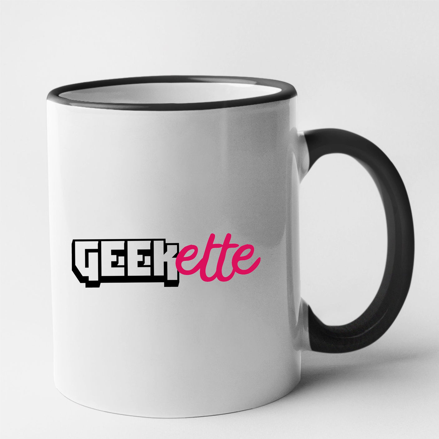 Mug Geekette Noir
