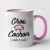 Mug Gros cochon Rose