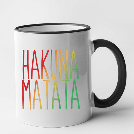 Mug Hakuna Matata Noir