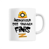 Mug Inspecteur des travaux finis 