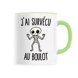 Mug J'ai survécu au boulot 