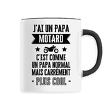 Mug J'ai un papa motard 