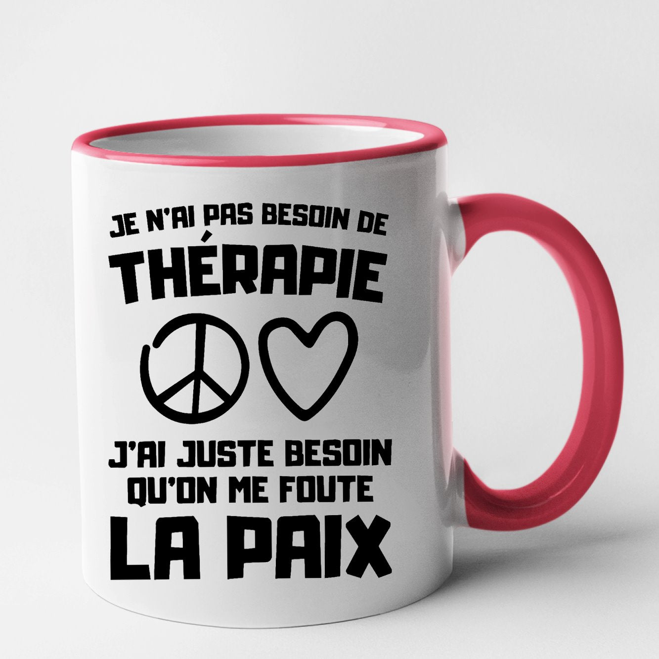 Mug Je n'ai pas besoin de thérapie juste d'escalade