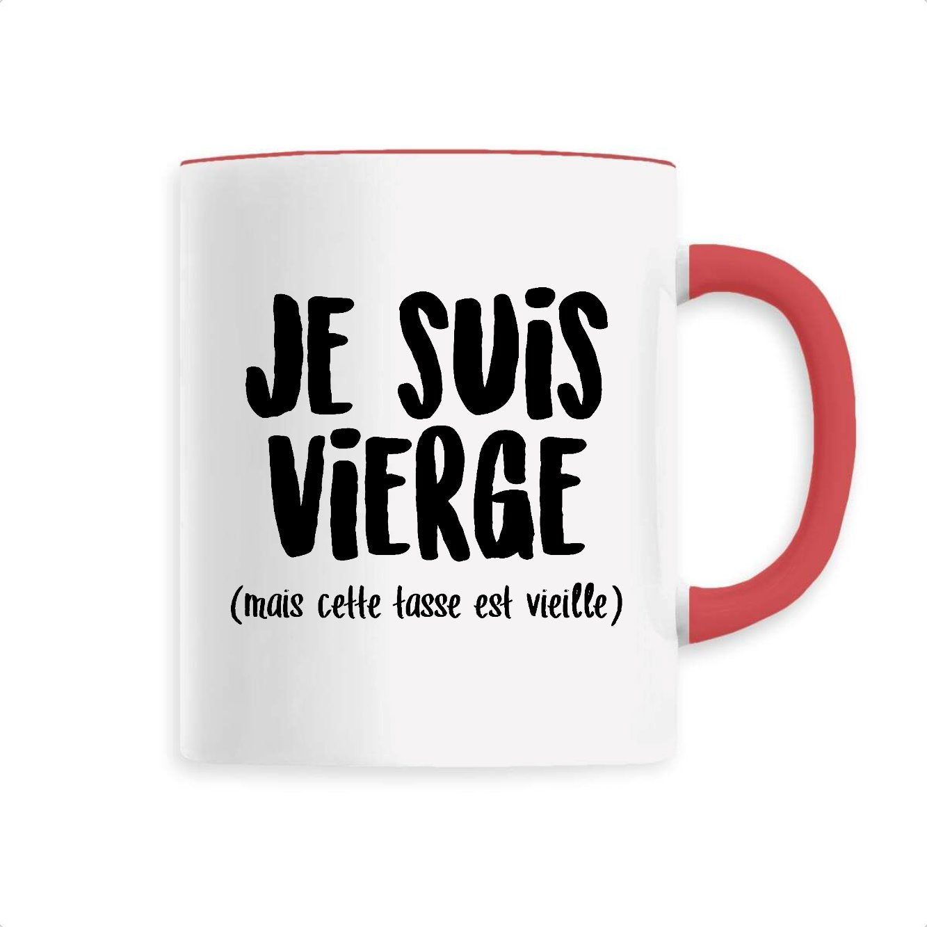 Mug Je suis vierge 