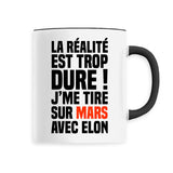 Mug J'me tire sur Mars avec Elon 