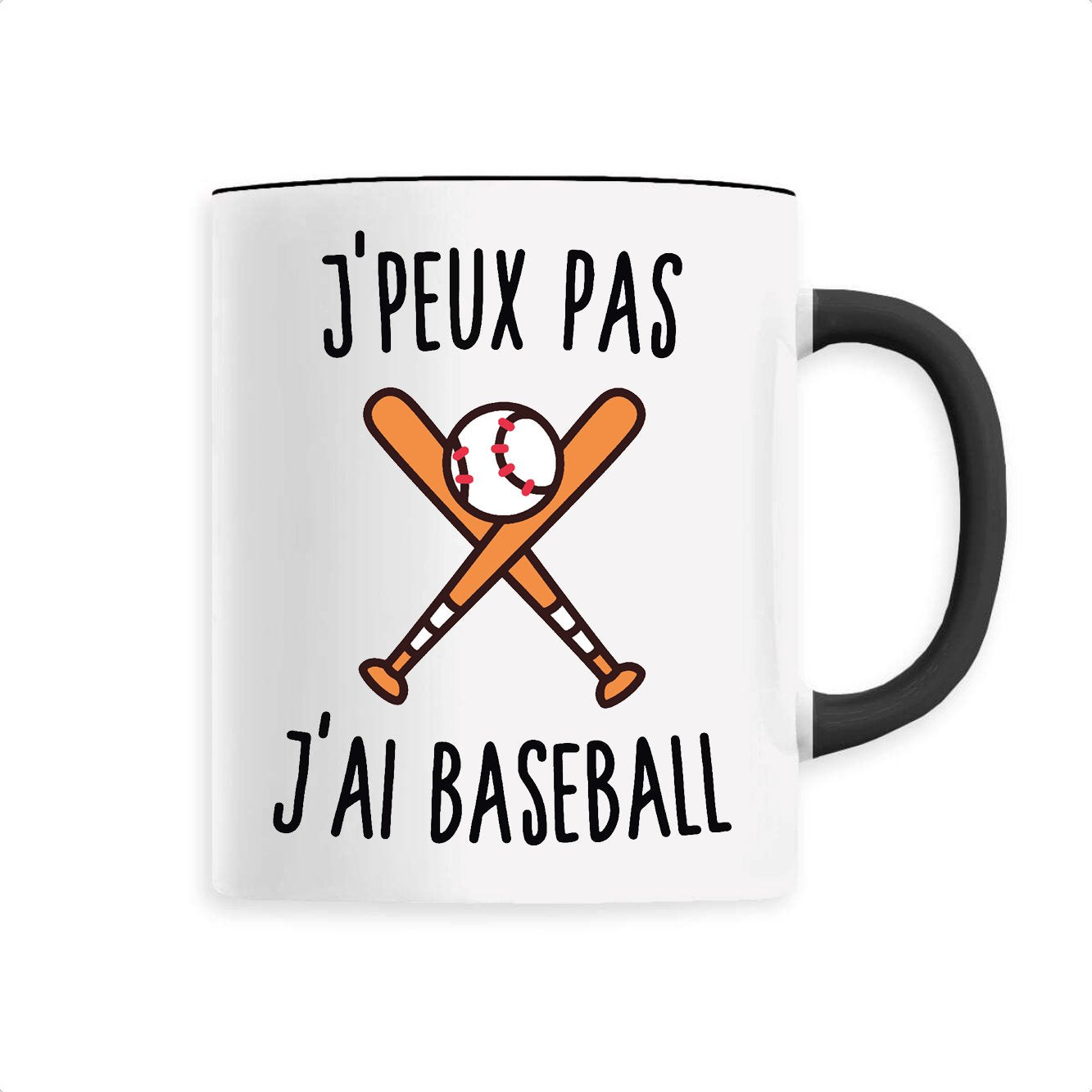 Mug J'peux pas j'ai baseball 