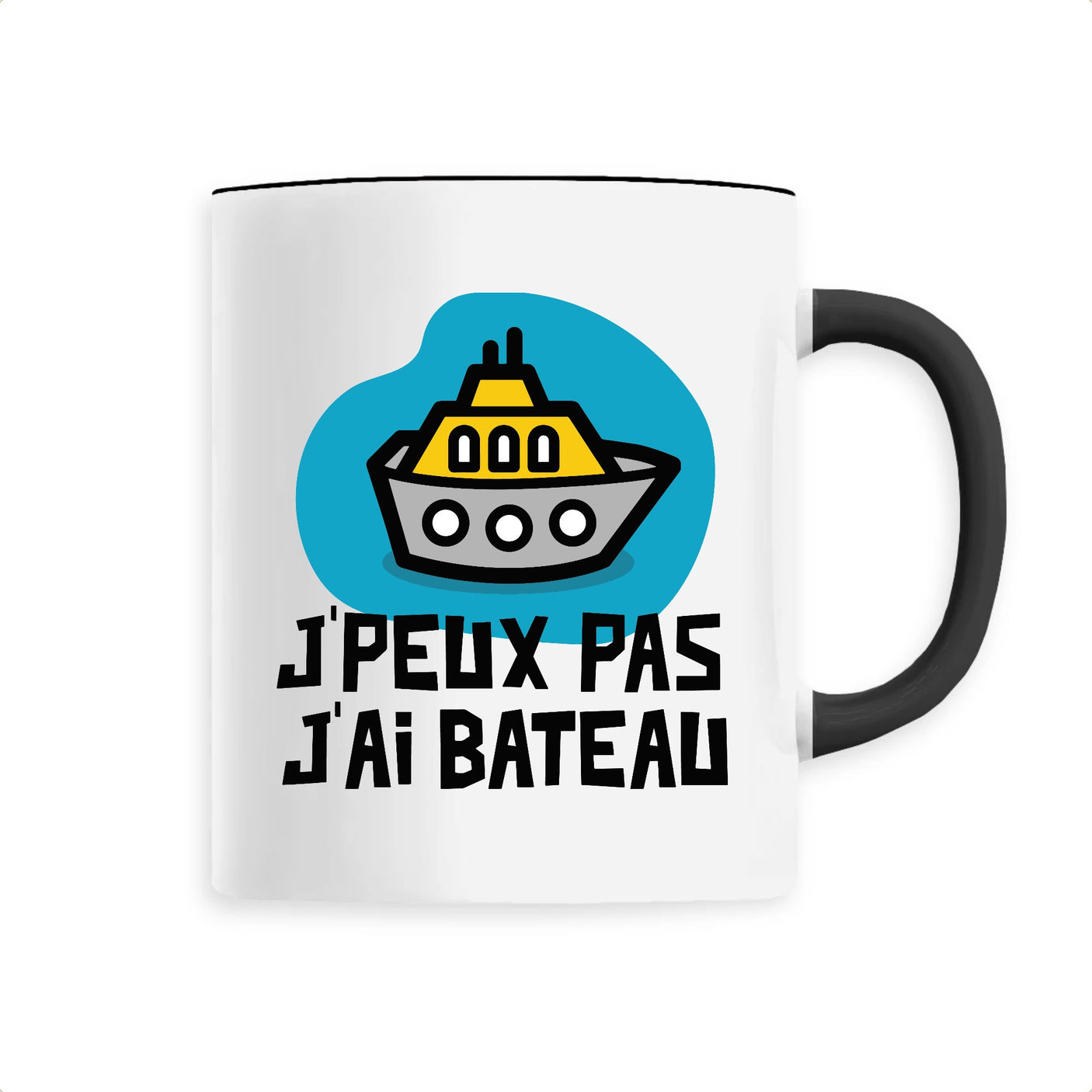 Mug J'peux pas j'ai bateau 