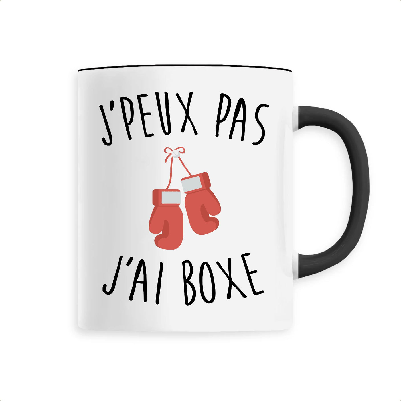 Mug J'peux pas j'ai boxe 