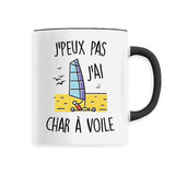 Mug J'peux pas j'ai char à voile 