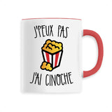 Mug J'peux pas j'ai cinoche 