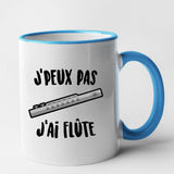 Mug J'peux pas j'ai flûte Bleu