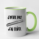 Mug J'peux pas j'ai flûte Vert