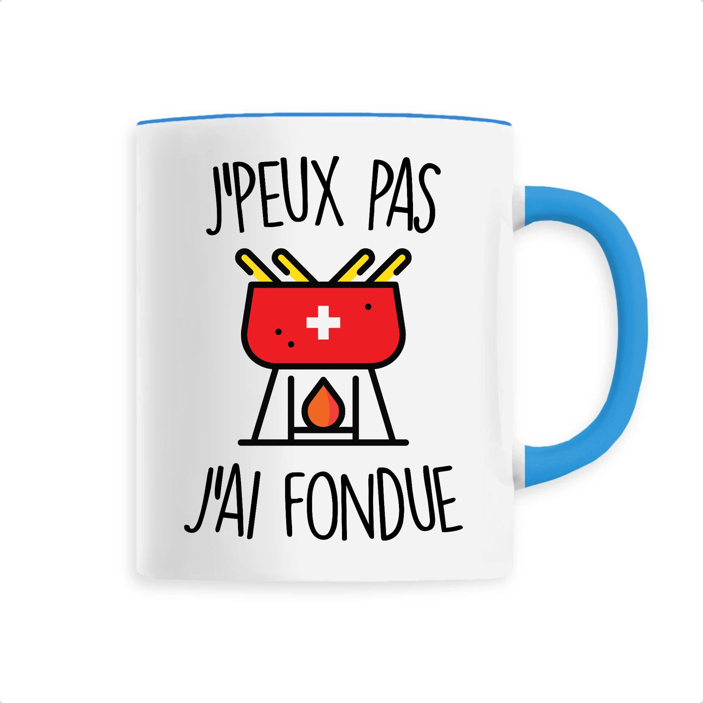 Mug J'peux pas j'ai fondue 