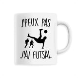 Mug J'peux pas j'ai futsal 