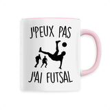 Mug J'peux pas j'ai futsal 