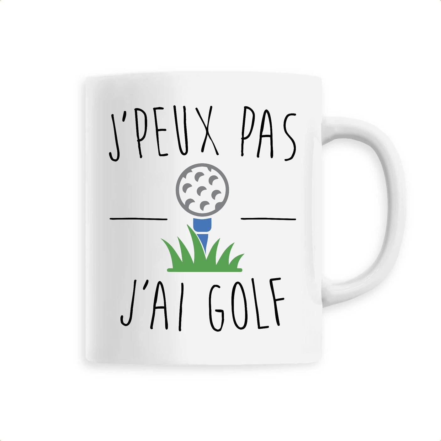 Mug J'peux pas j'ai golf 