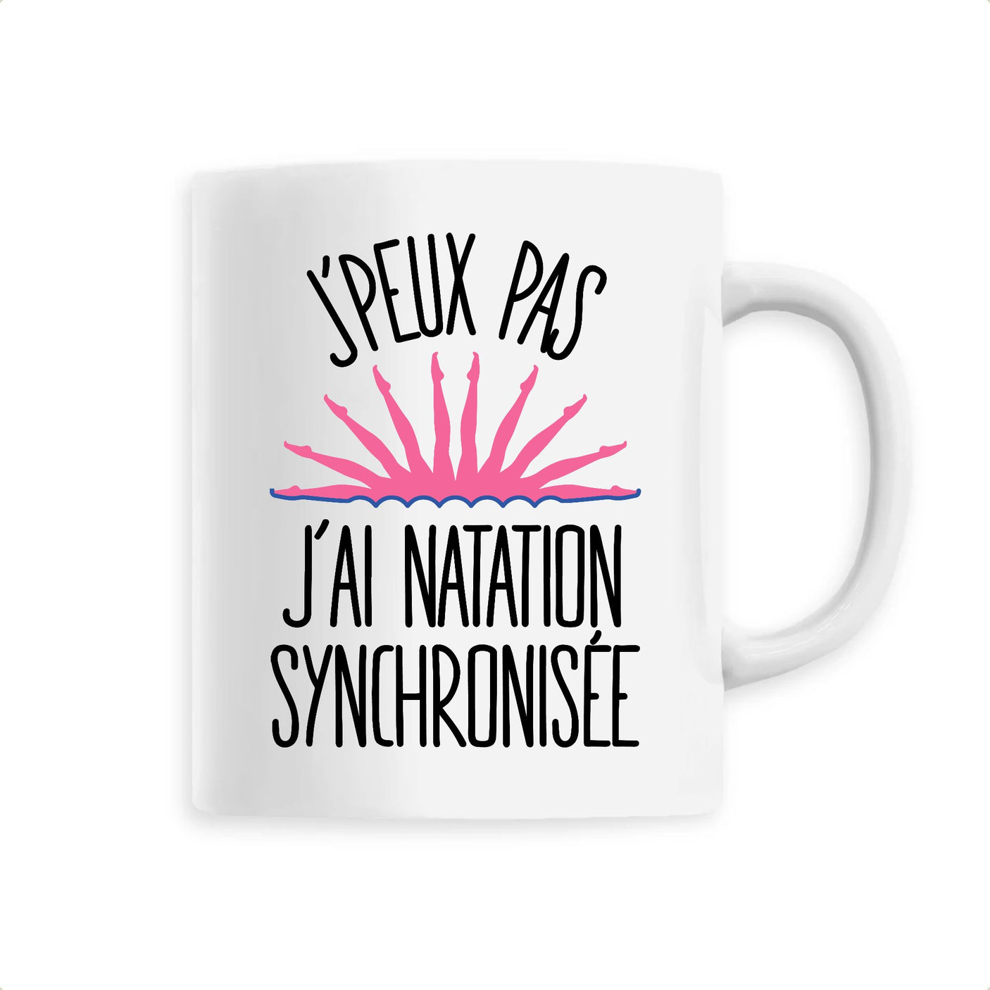 Mug J'peux pas j'ai natation synchronisée 