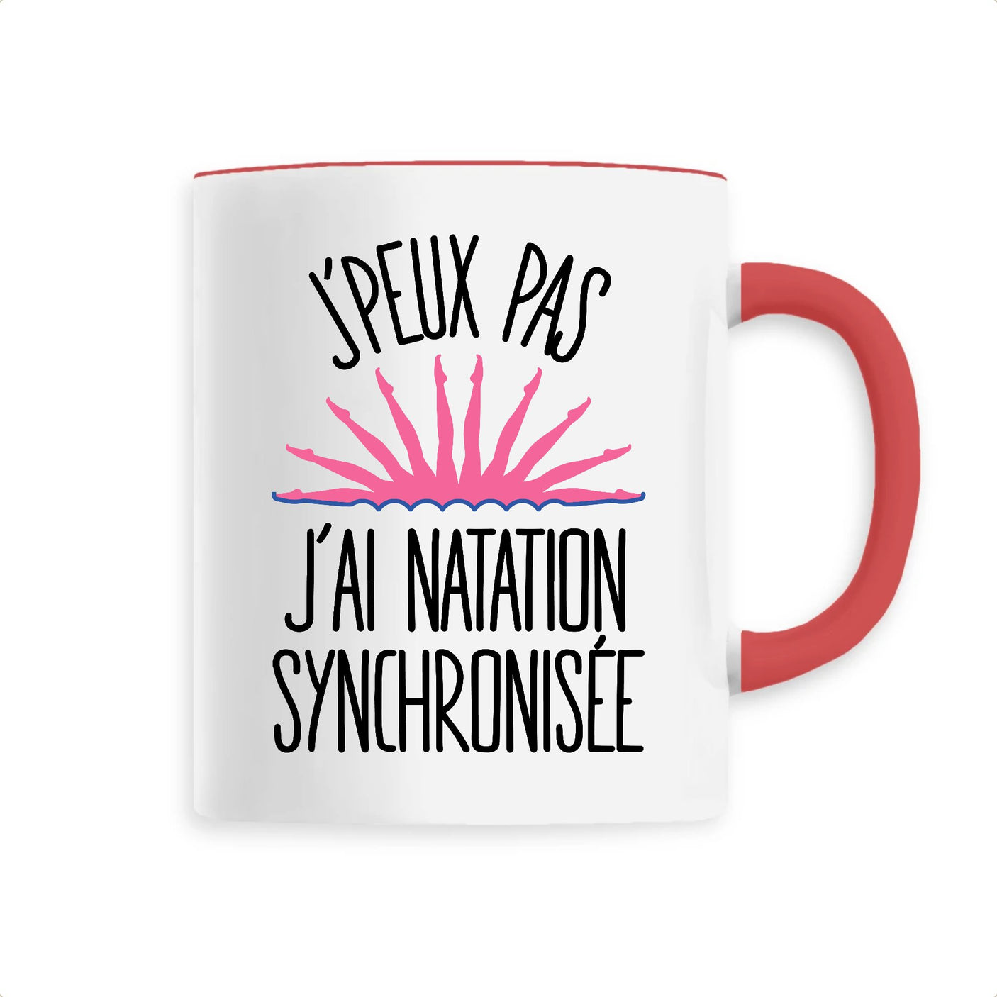 Mug J'peux pas j'ai natation synchronisée 