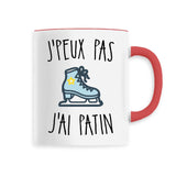 Mug J'peux pas j'ai patin 