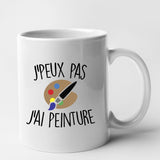 Mug J'peux pas j'ai peinture Blanc