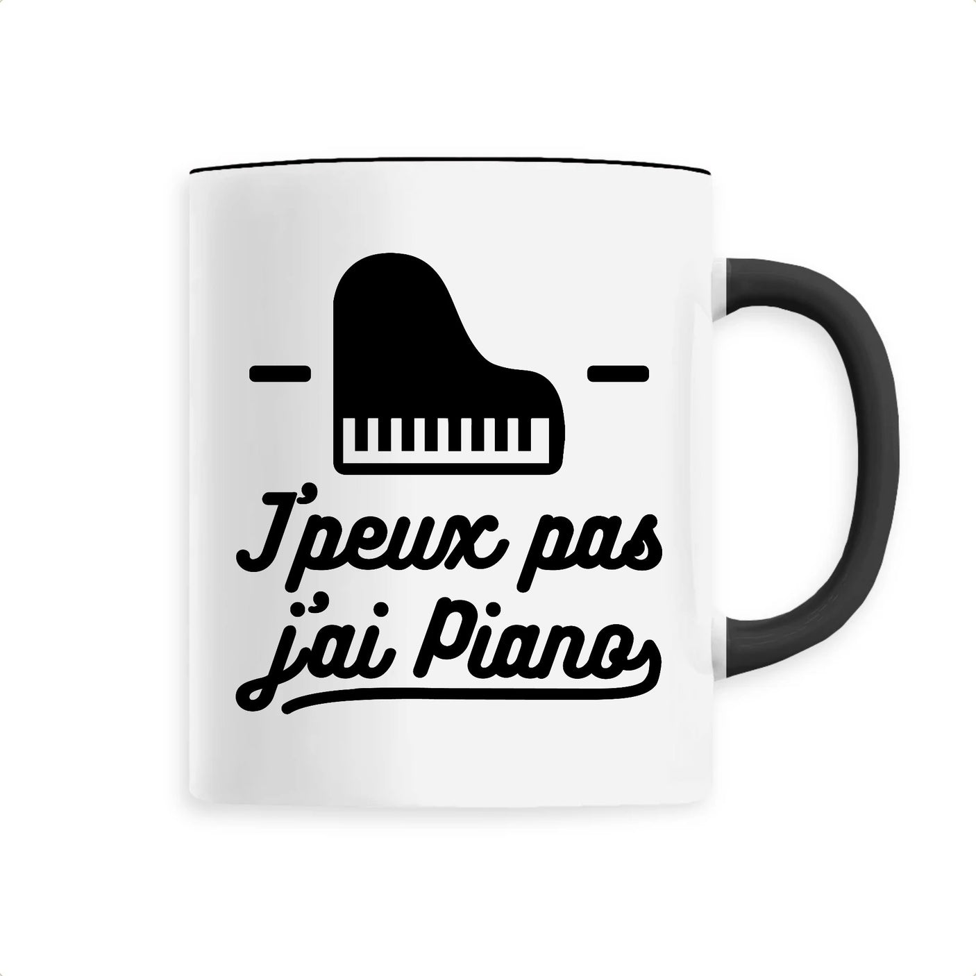 Mug J'peux pas j'ai piano 
