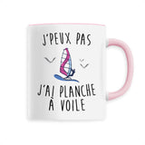 Mug J'peux pas j'ai planche à voile 