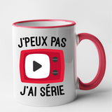 Mug J'peux pas j'ai série Rouge