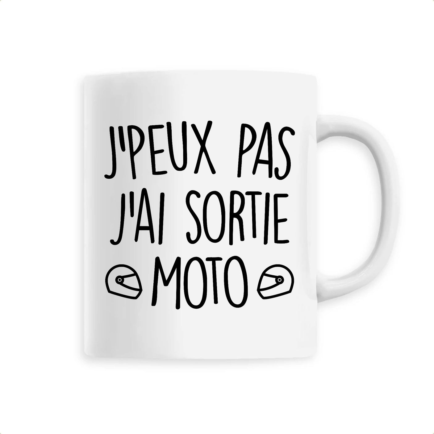 Mug J'peux pas j'ai sortie moto 