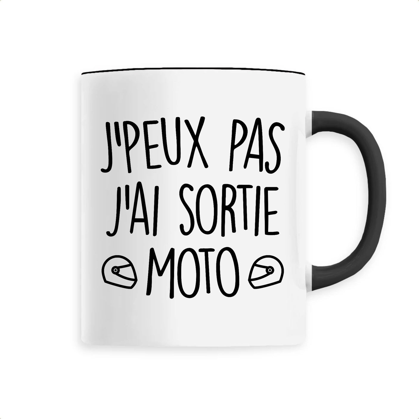 Mug J'peux pas j'ai sortie moto 