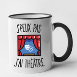 Mug J'peux pas j'ai théâtre Noir