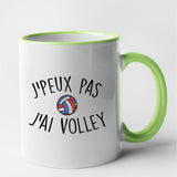 Mug J'peux pas j'ai volley Vert