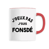 Mug J'peux pas j'suis fonsdé 