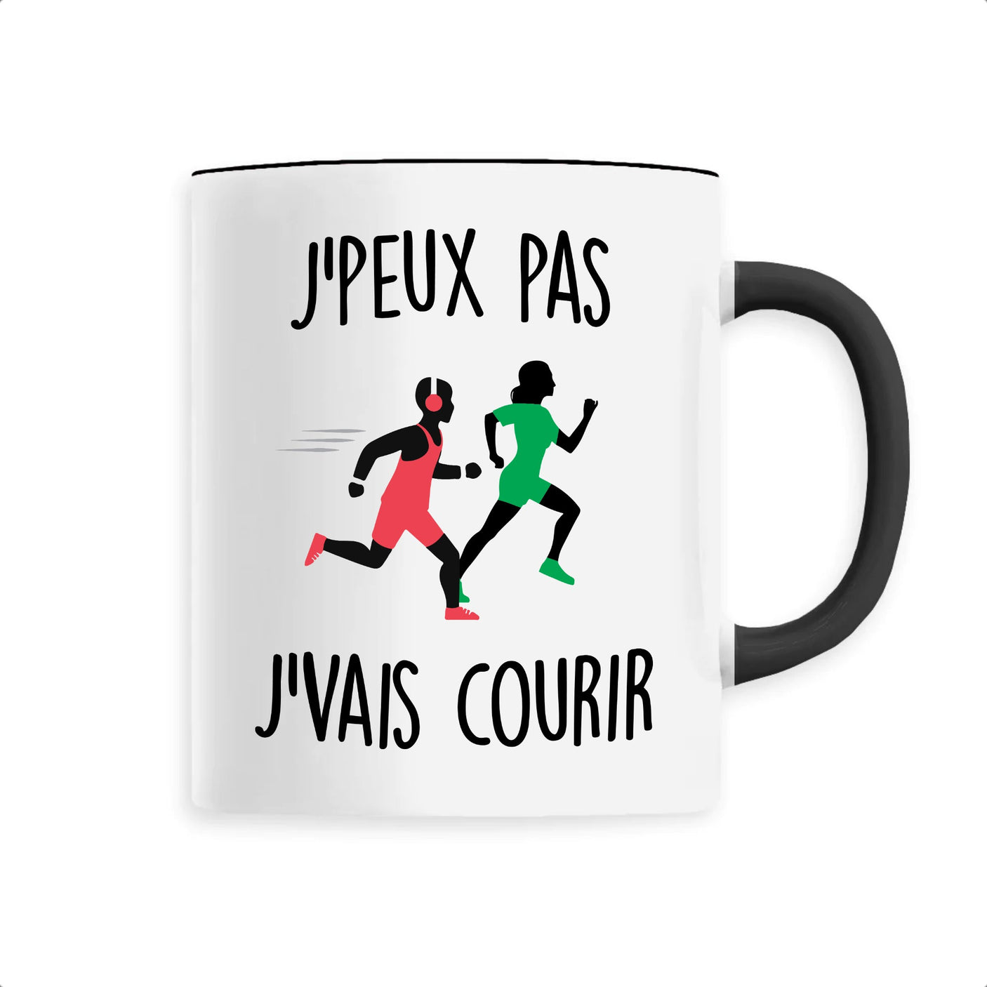 Mug J'peux pas j'vais courir 