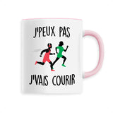 Mug J'peux pas j'vais courir 