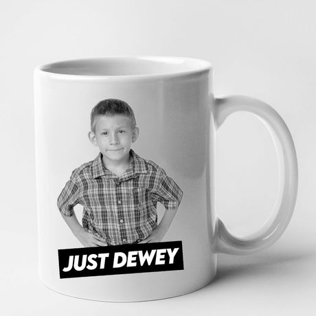 Mug Just Dewey Blanc