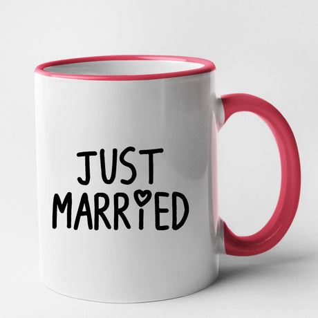 Mug Just married Rouge
