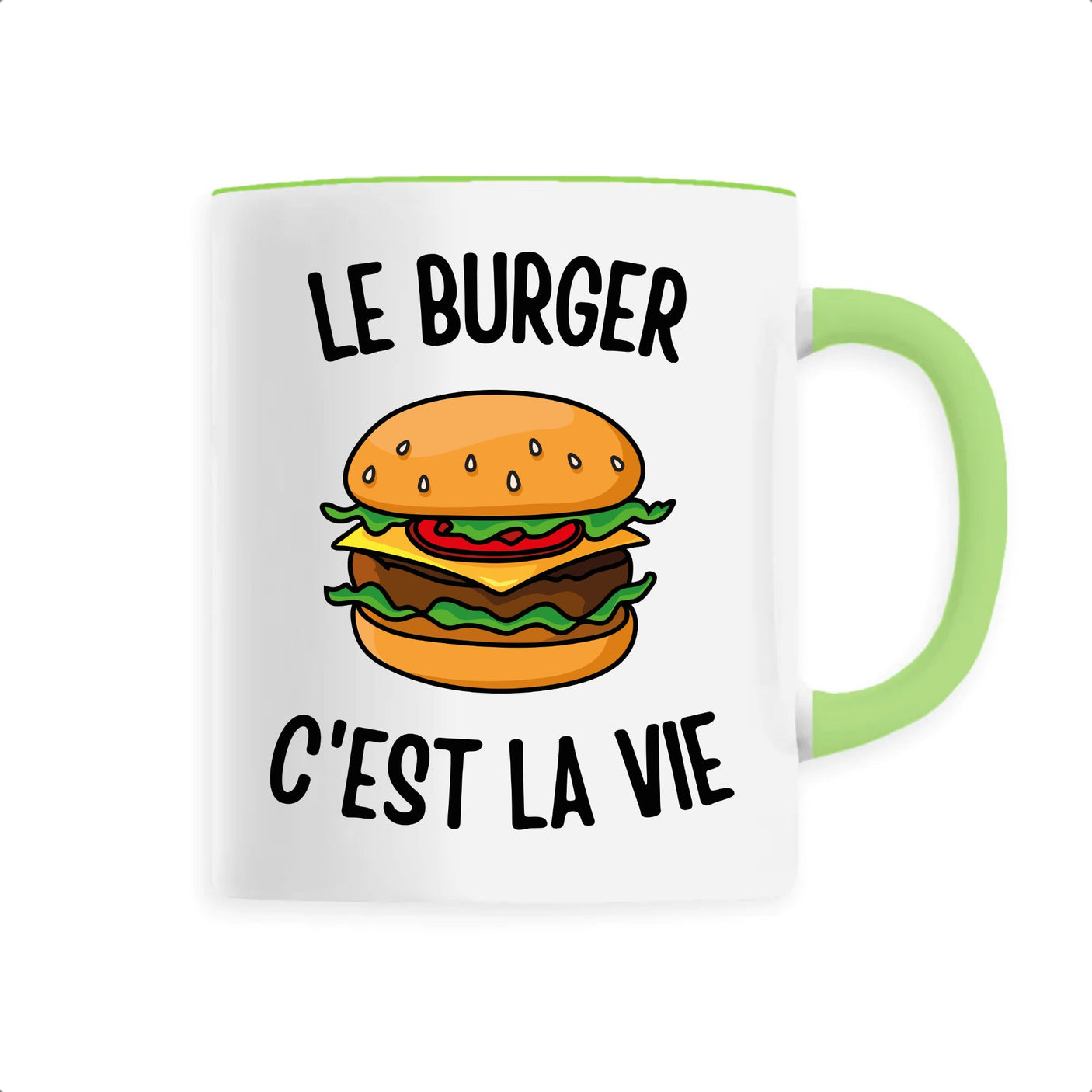 Mug Le burger c'est la vie 