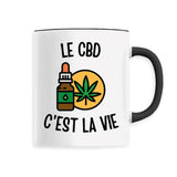 Mug Le CBD c'est la vie 