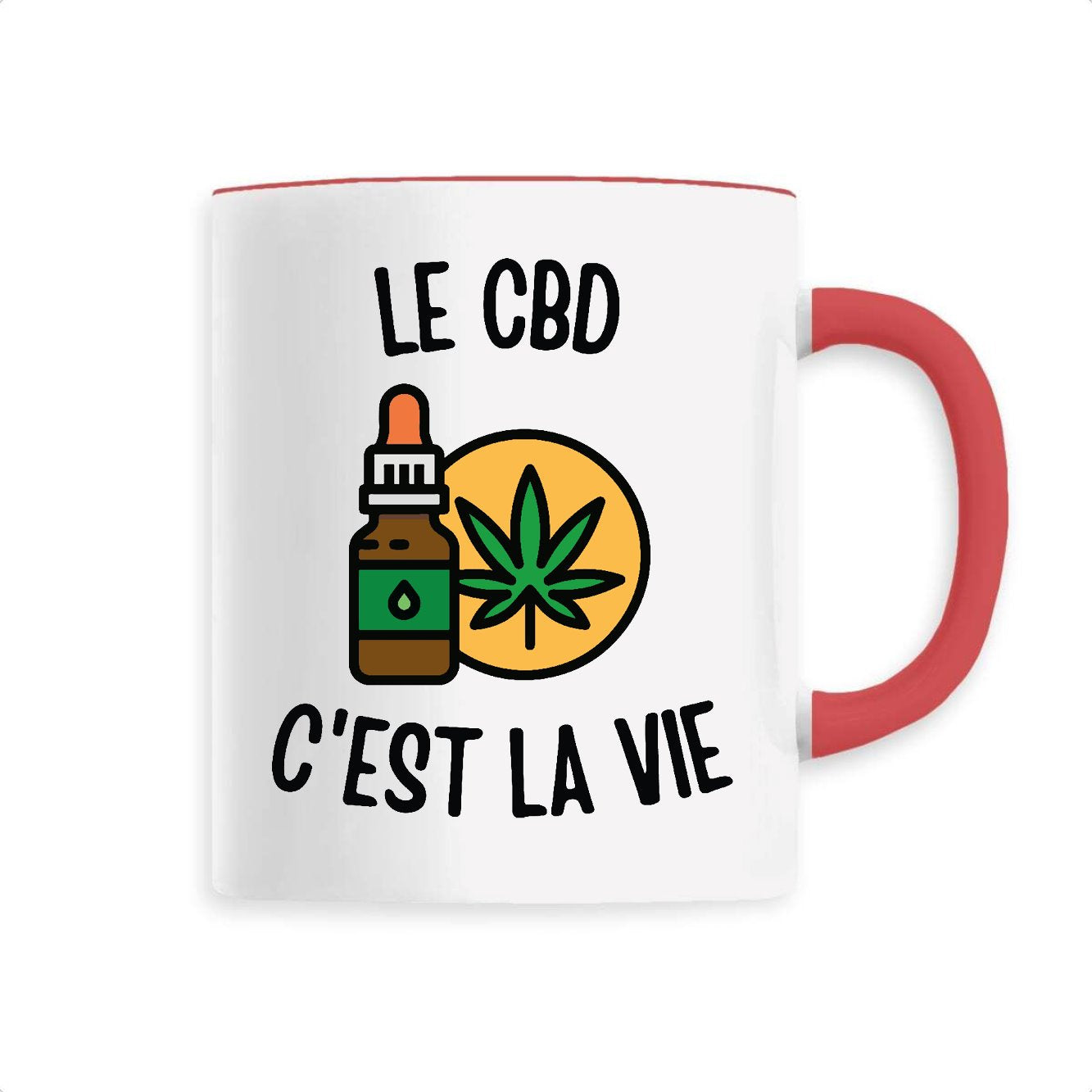 Mug Le CBD c'est la vie 