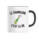 Mug Le champagne c'est la vie 