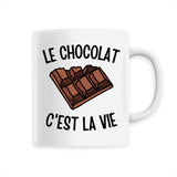 Mug Le chocolat c'est la vie 