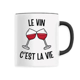 Mug Le vin c'est la vie 