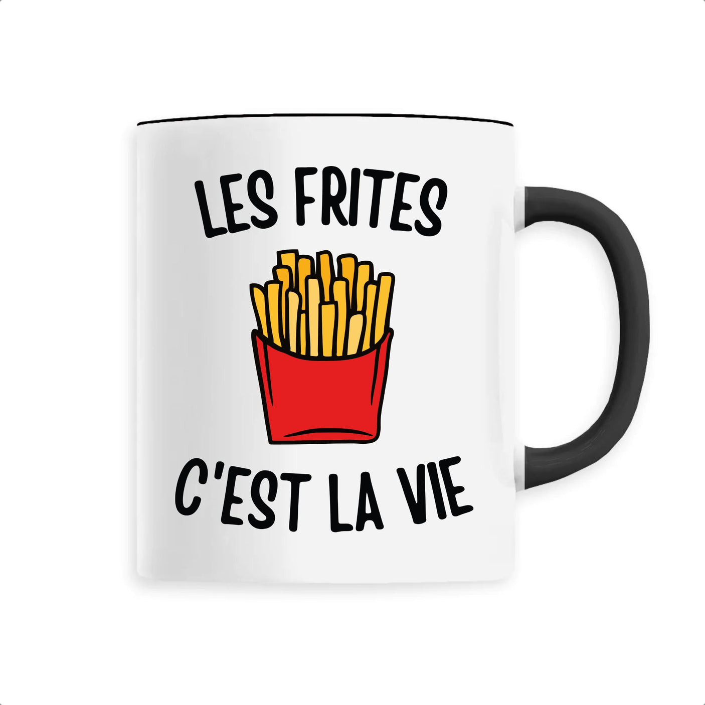 Mug Les frites c'est la vie 