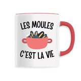 Mug Les moules c'est la vie 