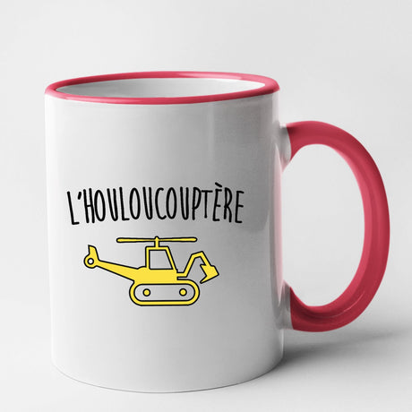 Mug L'houloucoptère Rouge