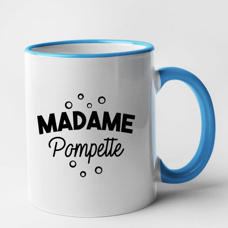 Mug Madame pompette Bleu