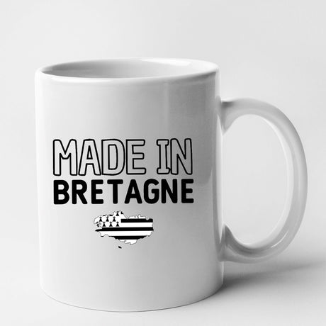 Mug Made in Bretagne Blanc