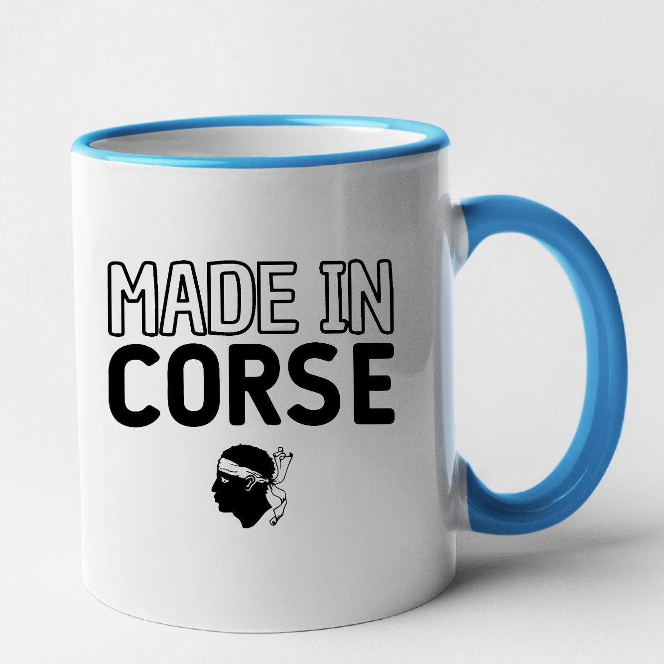 Mug Made in Corse Bleu