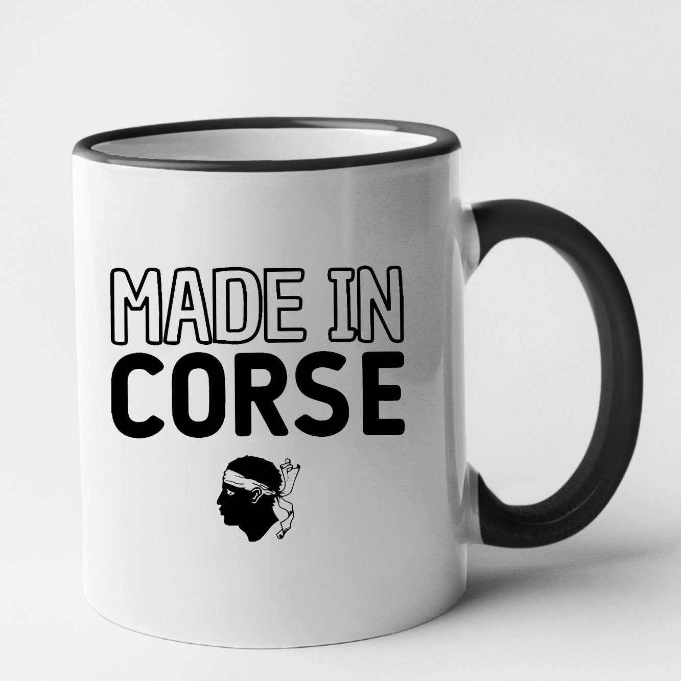 Mug Made in Corse Noir